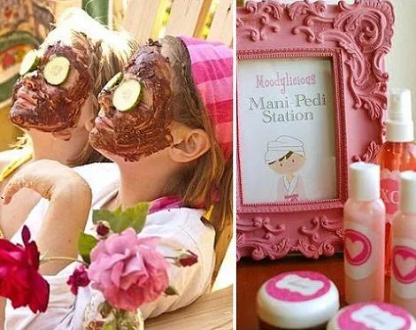 Ideas originales para una fiesta Spa para niñas Ideas originales para una fiesta Spa para niñas