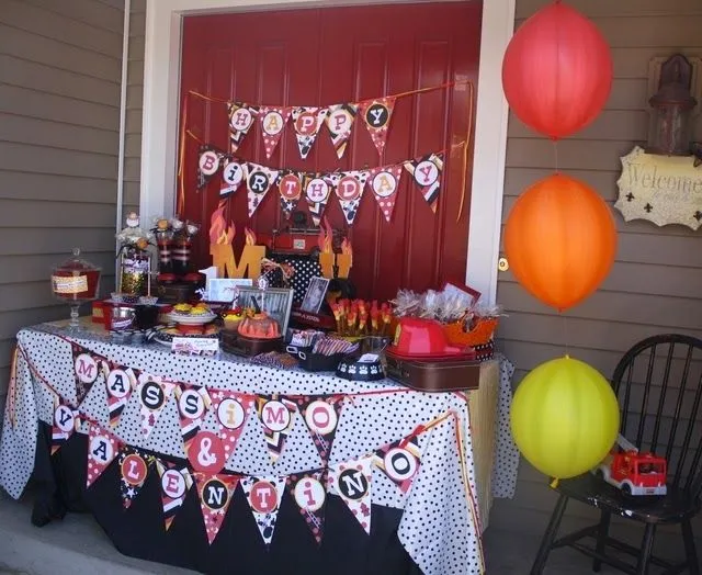 Ideas de Fiestas de Cumpleaños de Bomberos : Fiestas Infantiles Decora Ideas de Fiestas de Cumpleaños de Bomberos : Fiestas Infantiles Decora