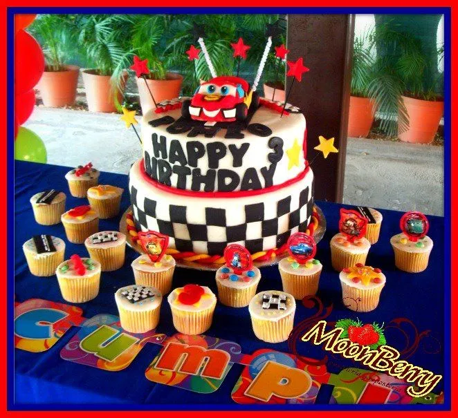 Ideas para tus Fiestas Infantiles: Fiesta de Cars (Rayo Mcqueen) 1