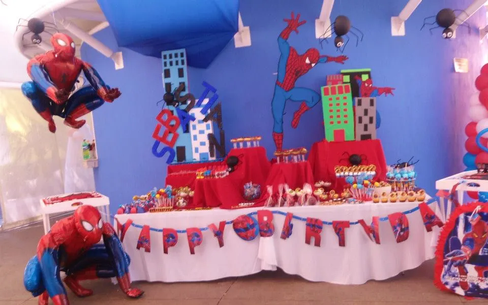 Ideas para tus Fiestas Infantiles: Fiesta de Hombre Araña 2 (