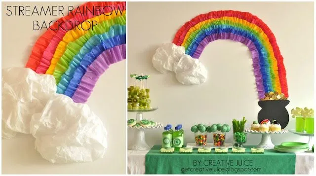 Ideas para tus Fiestas Infantiles: Arcoiris sobre tu mesa Ideas para tus Fiestas Infantiles: Arcoiris sobre tu mesa