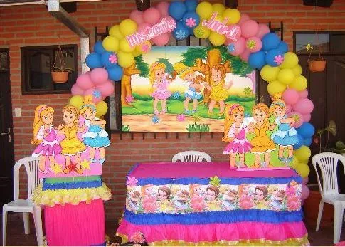 Ideas Para tus Fiestas Tematicas: decoración princesas bebes