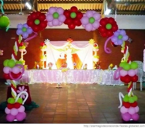 Ideas Para tus Fiestas Tematicas: Decoracion Para Fiesta Frutillita