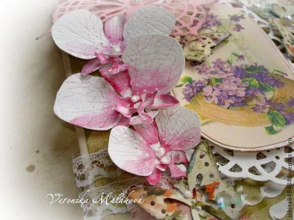 Ideas para el hogar: Cómo hacer una flor de la orquídea papel ... Ideas para el hogar: Cómo hacer una flor de la orquídea papel ...