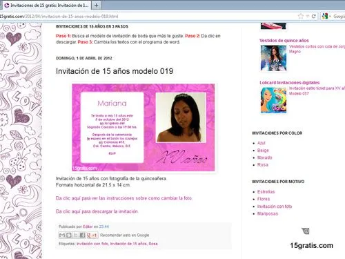 Todas las ideas para tus invitaciones de 15 años y más…