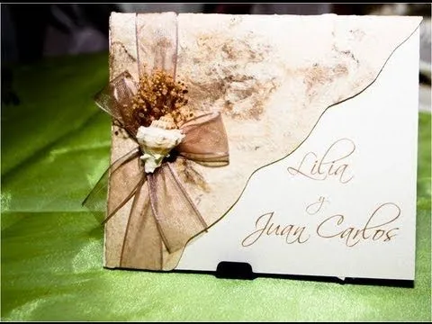 Ideas para invitaciones de Boda, XV años - YouTube