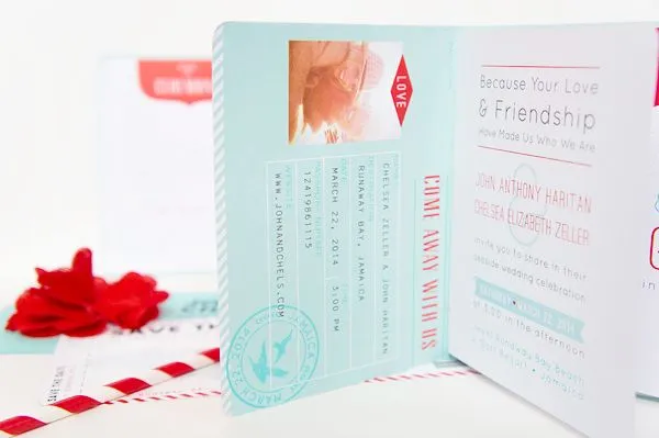 Unas cuantas ideas de invitaciones para bodas | muymolon Unas cuantas ideas de invitaciones para bodas | muymolon