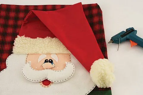 Ideas de Manualidades***: cubre botella y cubre silla navideño Ideas de Manualidades***: cubre botella y cubre silla navideño