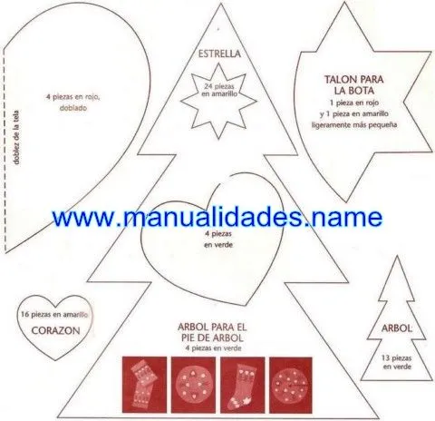 Ideas de Manualidades***: Decoraciones para navidad