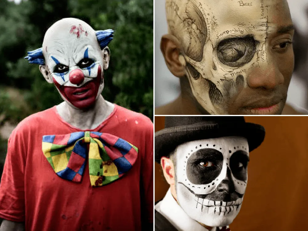Ideas de Maquillaje de Halloween Para Hombre - EstrenoCasa.com Ideas de Maquillaje de Halloween Para Hombre - EstrenoCasa.com