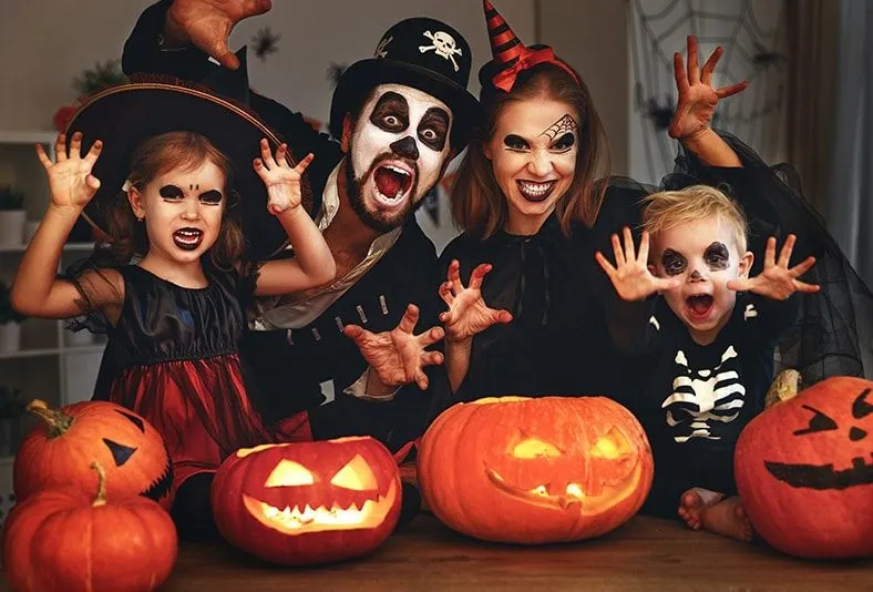 8 Ideas de maquillaje de Halloween para niños y niñas