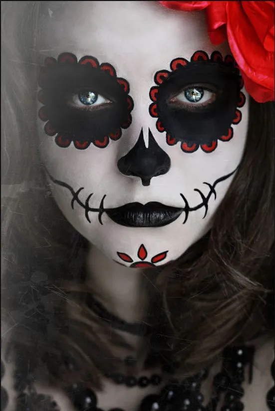 Ideas de Maquillaje Para el Día de Muertos - MamásLatinas Ideas de Maquillaje Para el Día de Muertos - MamásLatinas