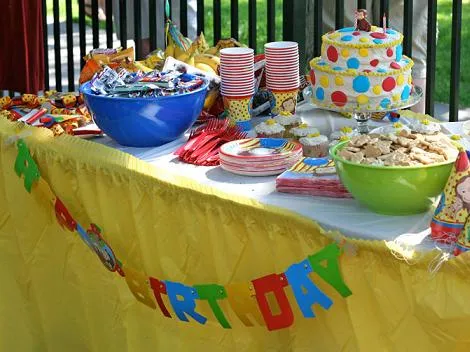 Ideas para mesa de cumpleaños