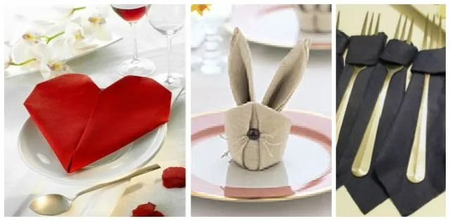 Ideas para la mesa: Doblar servilletas II | AtodoConfetti - Blog ...
