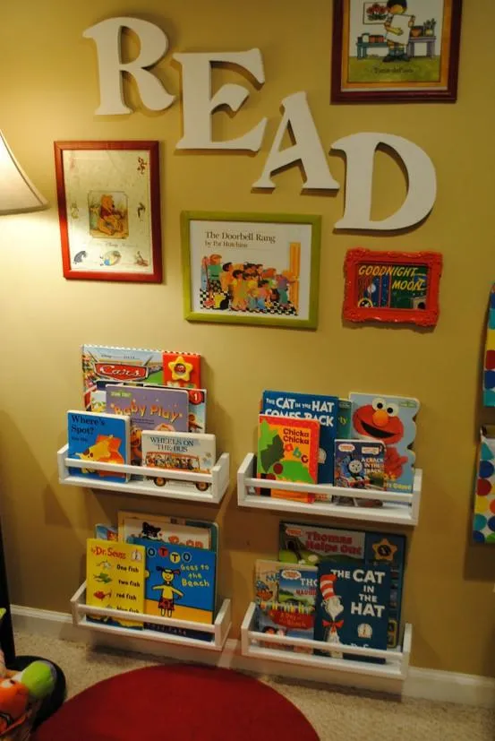 6 ideas para montar un rincón de lectura infantil - Paperblog