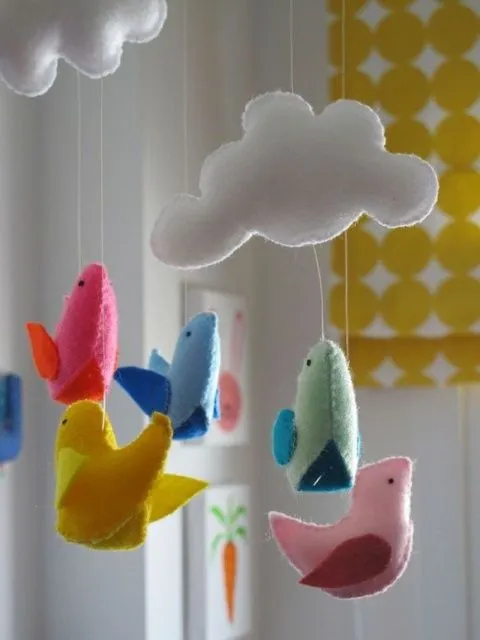 Ideas para móviles para bebes originales | HECHO A MANO ...