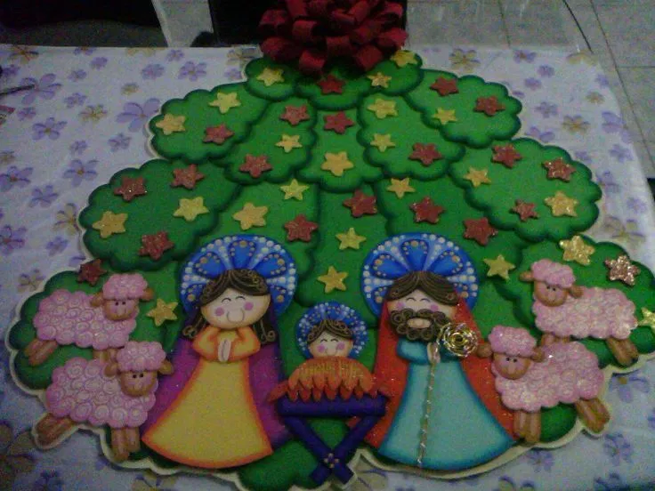 Nacimiento Plis | goma eva | Pinterest
