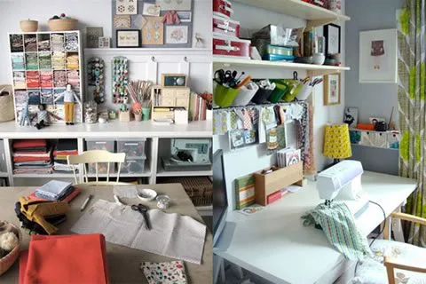Ideas para organizar el taller en casa