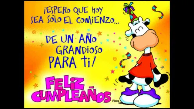 Ideas originales para felicitaciones de cumpleaños