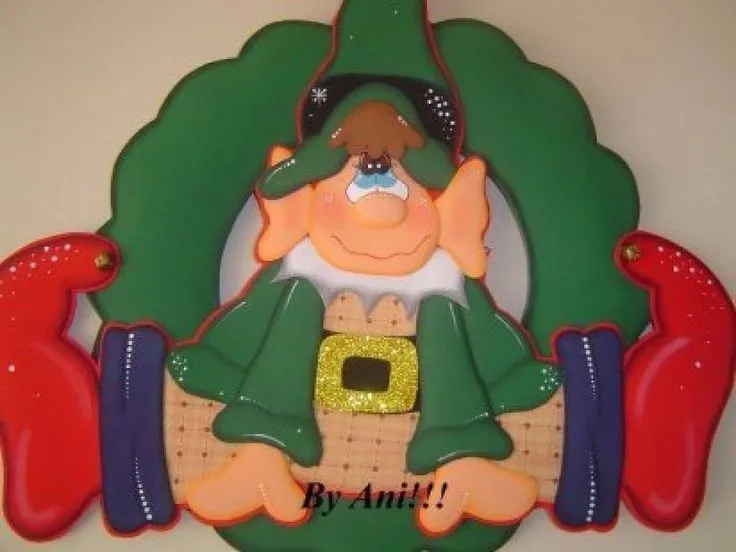 Ideas originales para realizar esta Navidad en foami, goma eva ... Ideas originales para realizar esta Navidad en foami, goma eva ...