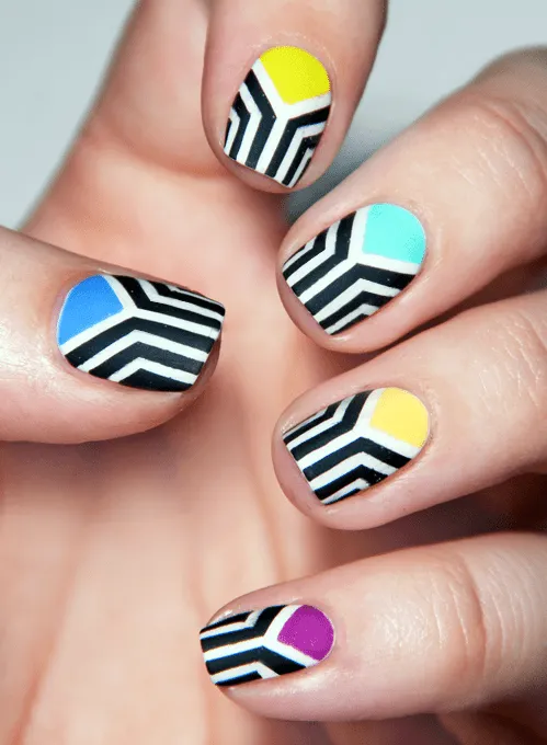 Ideas paso a paso para diseños de uñas ~ Manoslindas.com Ideas paso a paso para diseños de uñas ~ Manoslindas.com