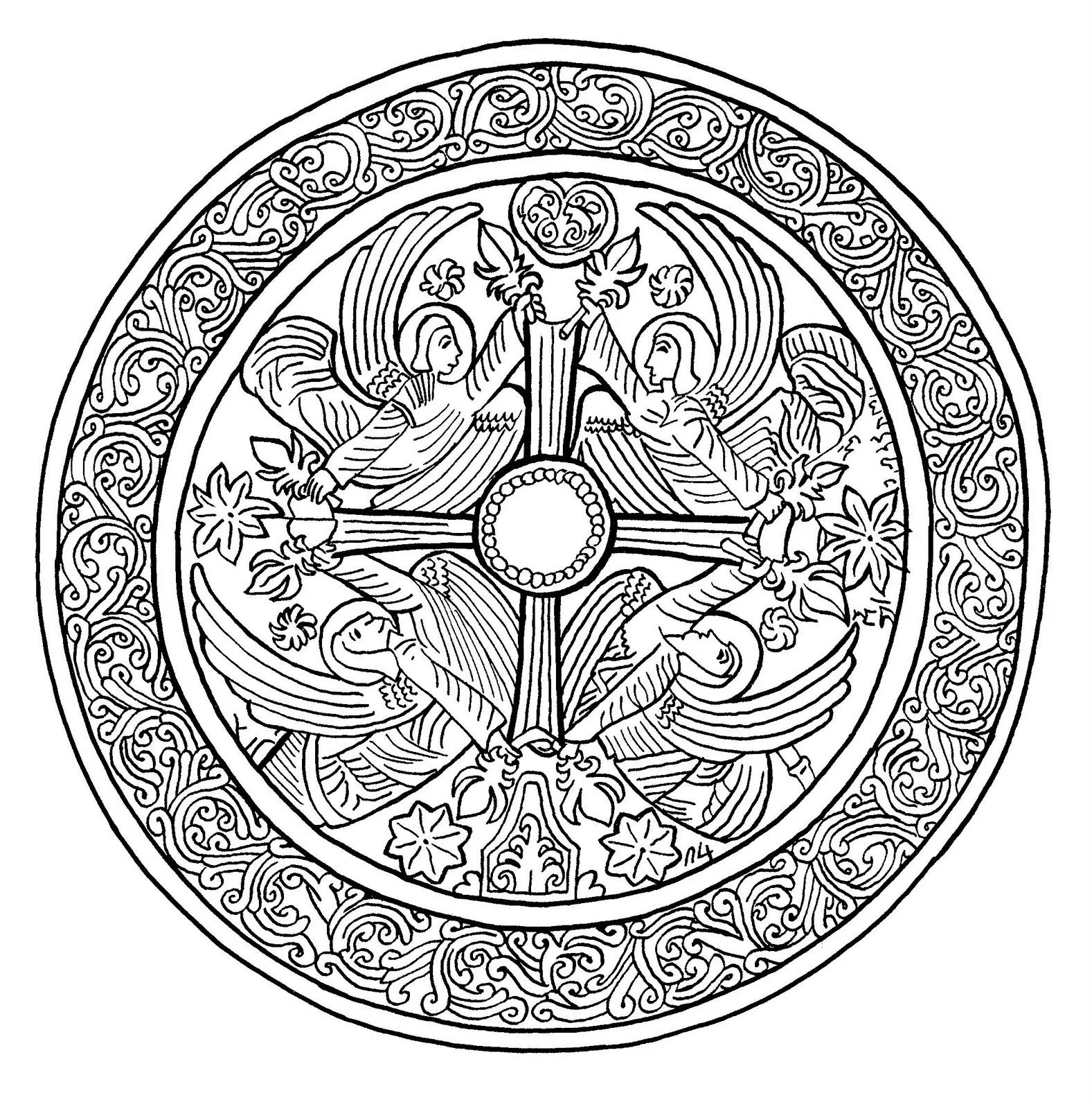 Mandalas de angeles - Imagui