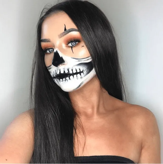 ⚡ 8 ideas para un pintacaras de Halloween aterrador ⚡ - Partfy.com ⚡ 8 ideas para un pintacaras de Halloween aterrador ⚡ - Partfy.com