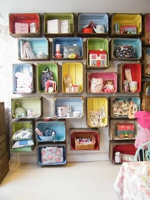 Nuevas ideas para pintar cajas de madera (y reutilizarlas para ...