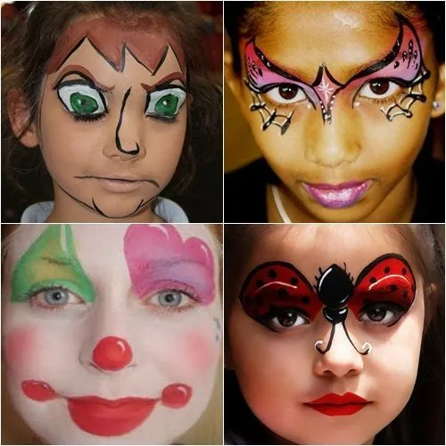 Ideas para pintar caras de fiesta | Fiestas y Cumples