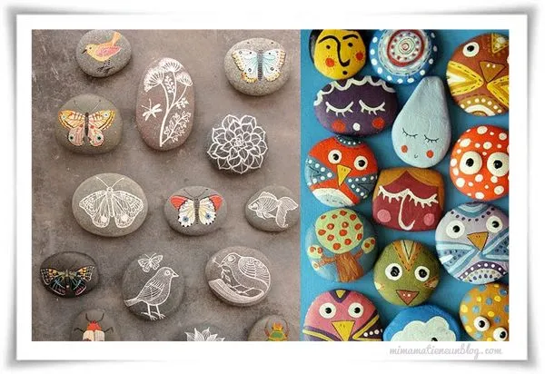 Ideas para pintar piedras