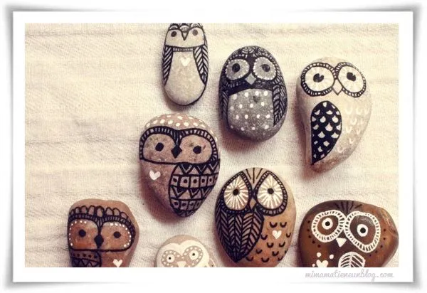 Ideas para pintar piedras