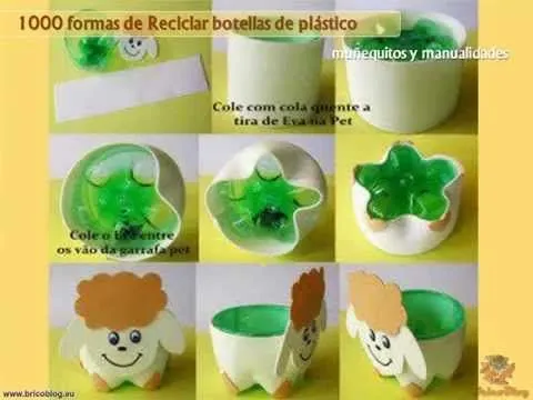 Ideas para el reciclado de botellas de plástico - BricoBlog