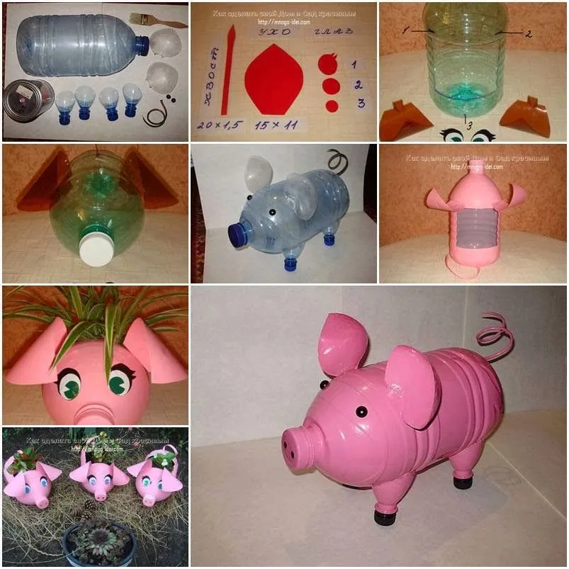 Ideas para reciclar botellas o envases de plastico | Un detalle ... Ideas para reciclar botellas o envases de plastico | Un detalle ...