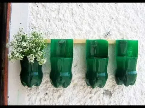 Ideas para reciclar botellas de plastico - YouTube Ideas para reciclar botellas de plastico - YouTube