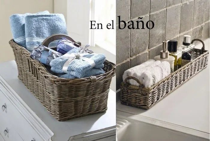 decoracion con cestas | facilisimo.com