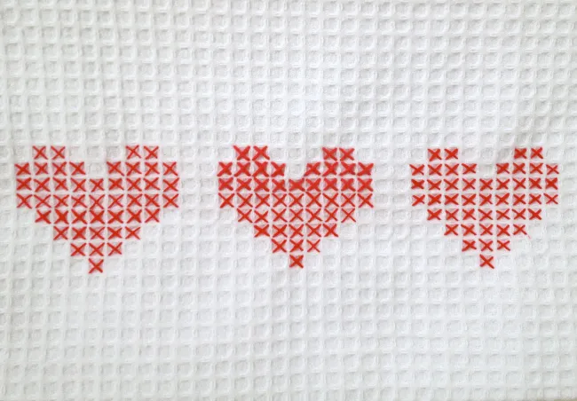 4 Ideas de San Valentin III: Punto Cruz: Lote 93