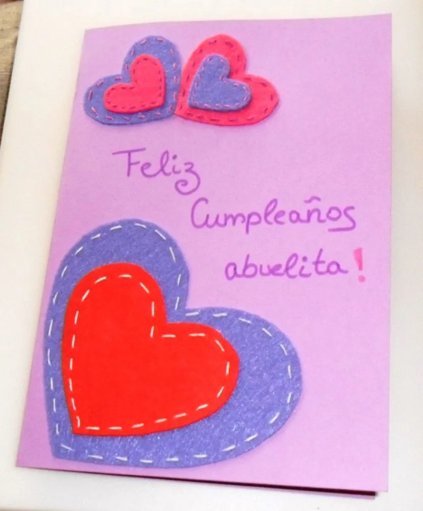 Nuevas ideas para tarjetas con decoraciones en fieltro! | ¿Y por ... Nuevas ideas para tarjetas con decoraciones en fieltro! | ¿Y por ...