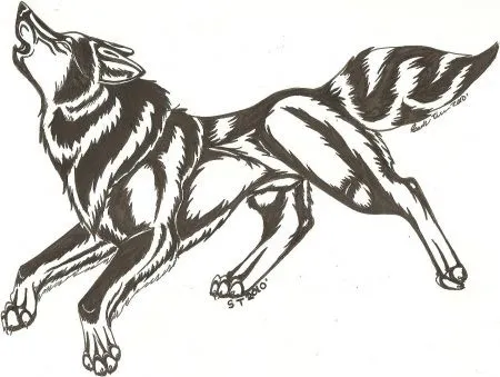 Ideas para tu tattoo: Lobo aullando