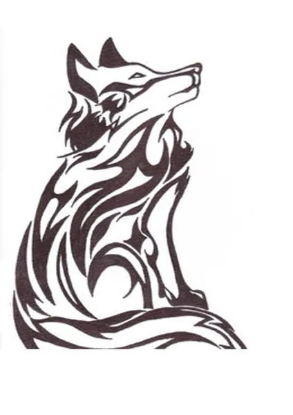 Ideas para tu tattoo: Lobo tribal