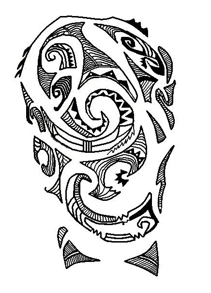 Diseños de tatuajes maories para imprimir - Imagui