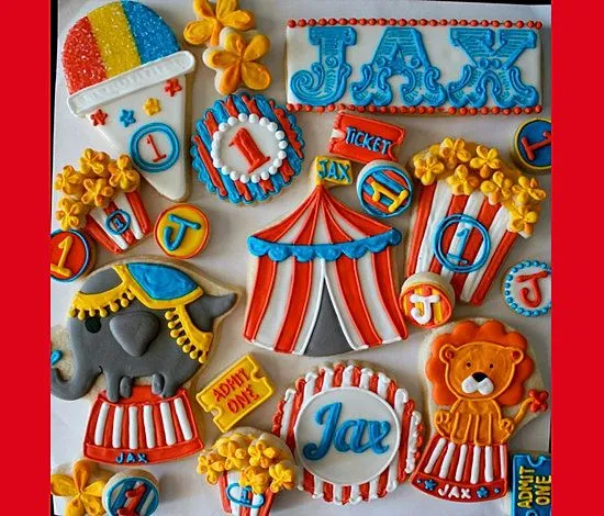 Ideas y Tendencias | galletas con temática de circo Ideas y Tendencias | galletas con temática de circo