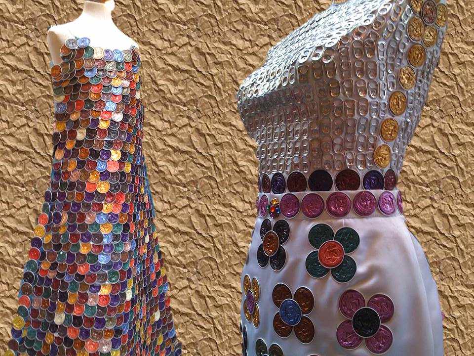 7 ideas de Vestidos con materiales reciclados 7 ideas de Vestidos con materiales reciclados