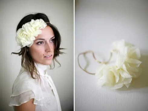 Ideas de vinchas para novias - Guía de MANUALIDADES