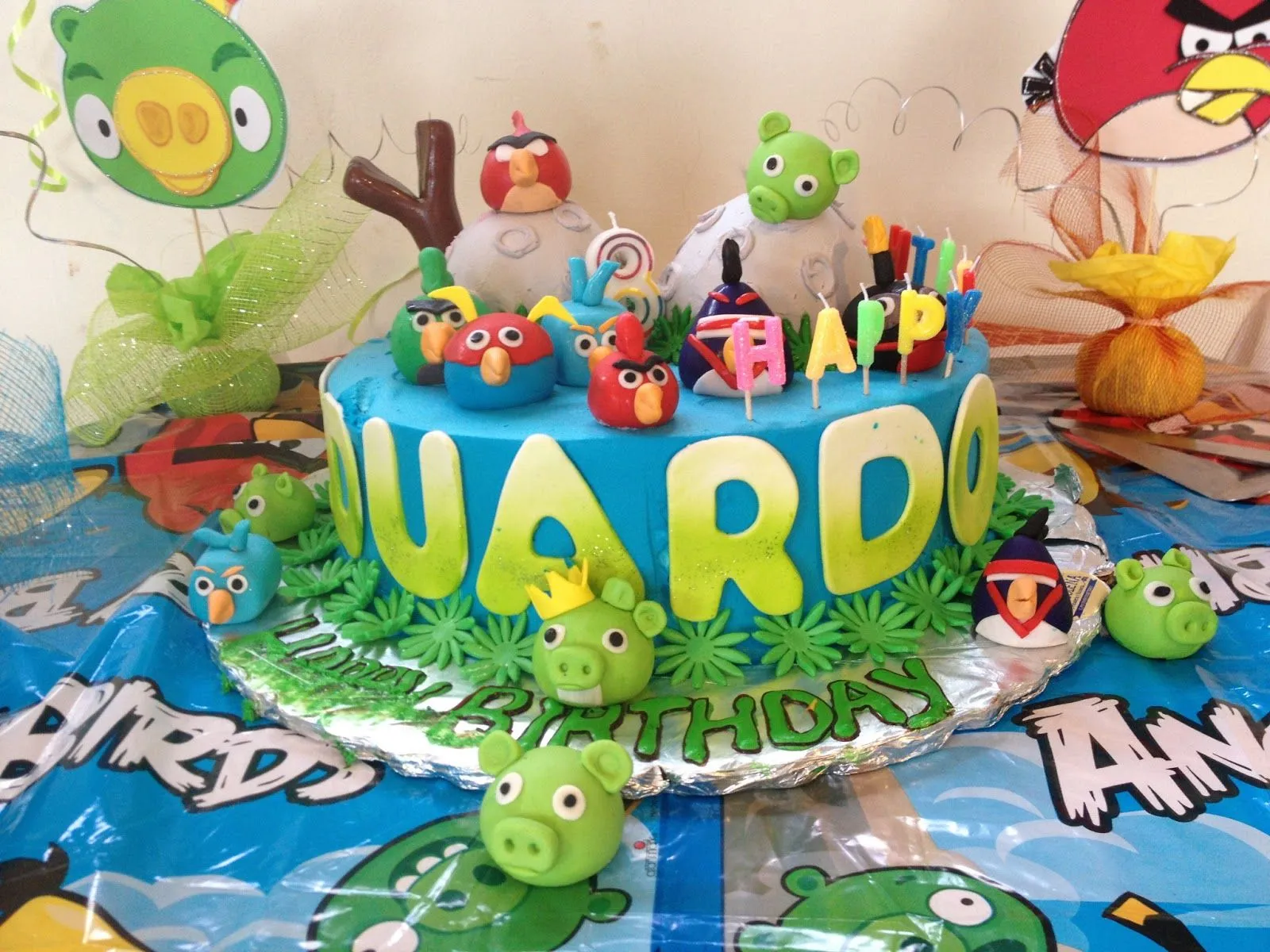 IDEASHOT: Decoración fiesta de cumpleaños Angry Bird