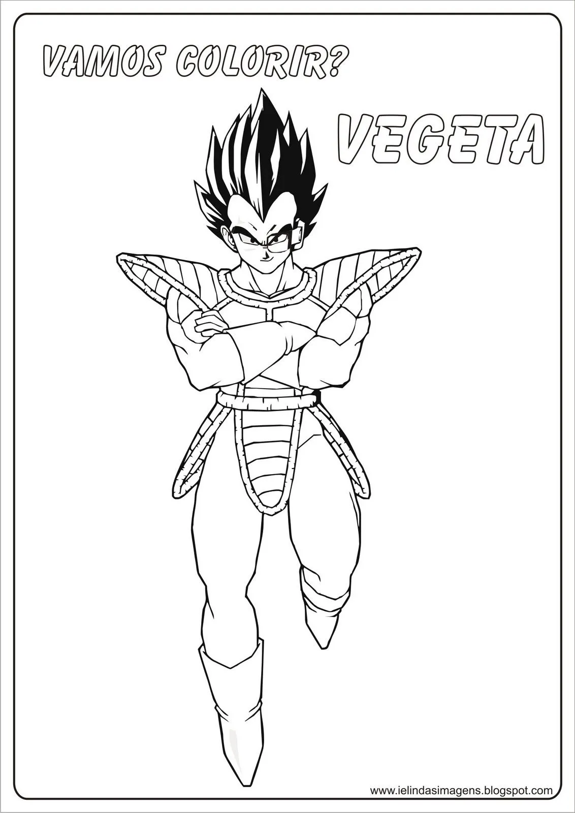 Vegeta Dragon Ball Z Colorir | Ideia Criativa Lindas Imagens Vegeta Dragon Ball Z Colorir | Ideia Criativa Lindas Imagens