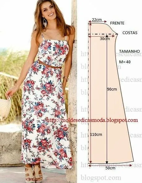 Moldes Moda por Medida: VESTIDOS FÁCIL DE FAZER | diy kleren ... Moldes Moda por Medida: VESTIDOS FÁCIL DE FAZER | diy kleren ...