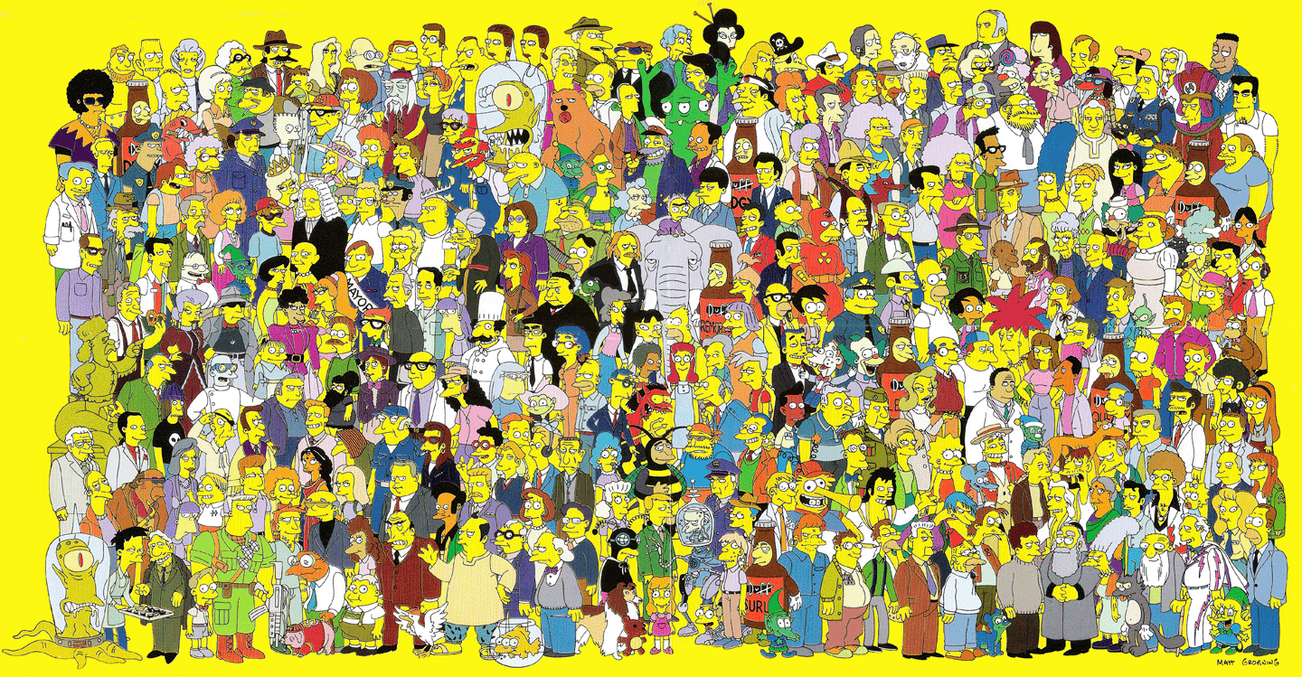 ... de identificar a todos los personajes de la imagen de los simpsons ... de identificar a todos los personajes de la imagen de los simpsons