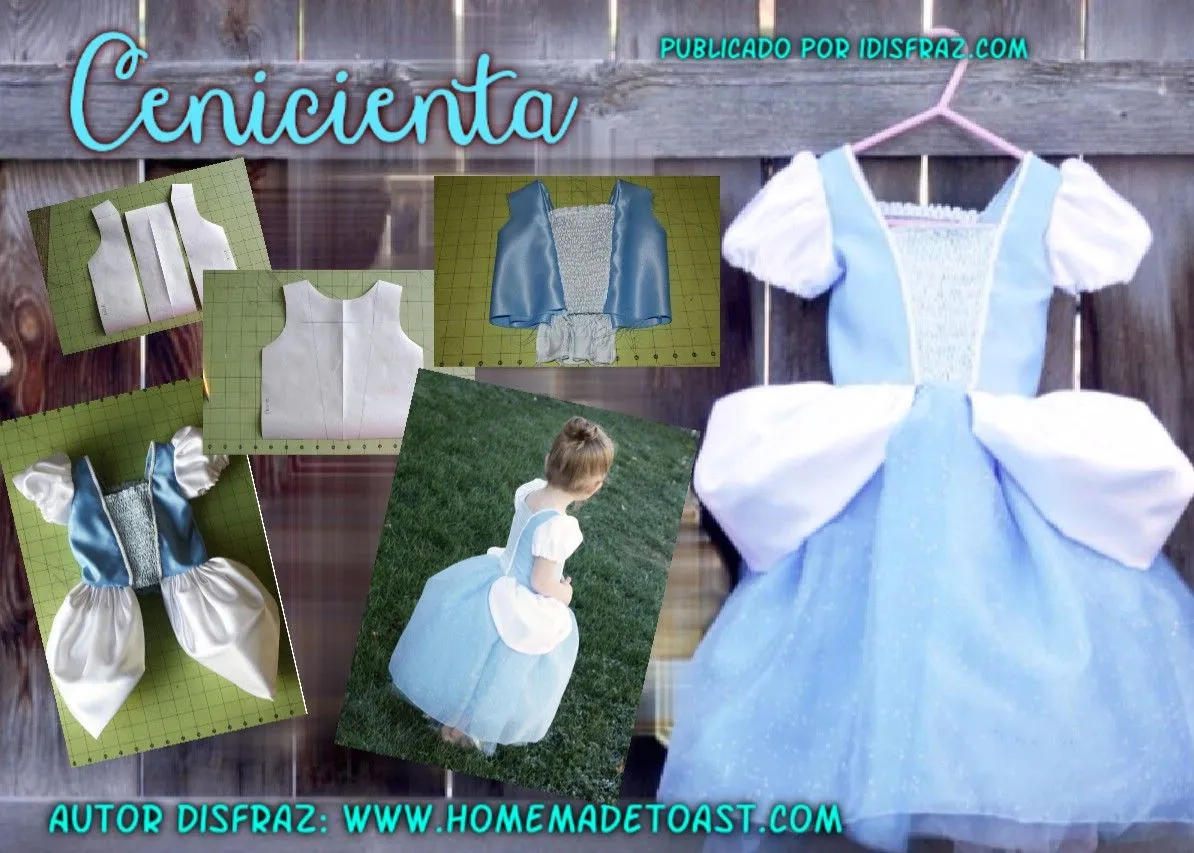 IDISFRAZ ideas para tu disfraz: Disfraz casero de cenicienta IDISFRAZ ideas para tu disfraz: Disfraz casero de cenicienta
