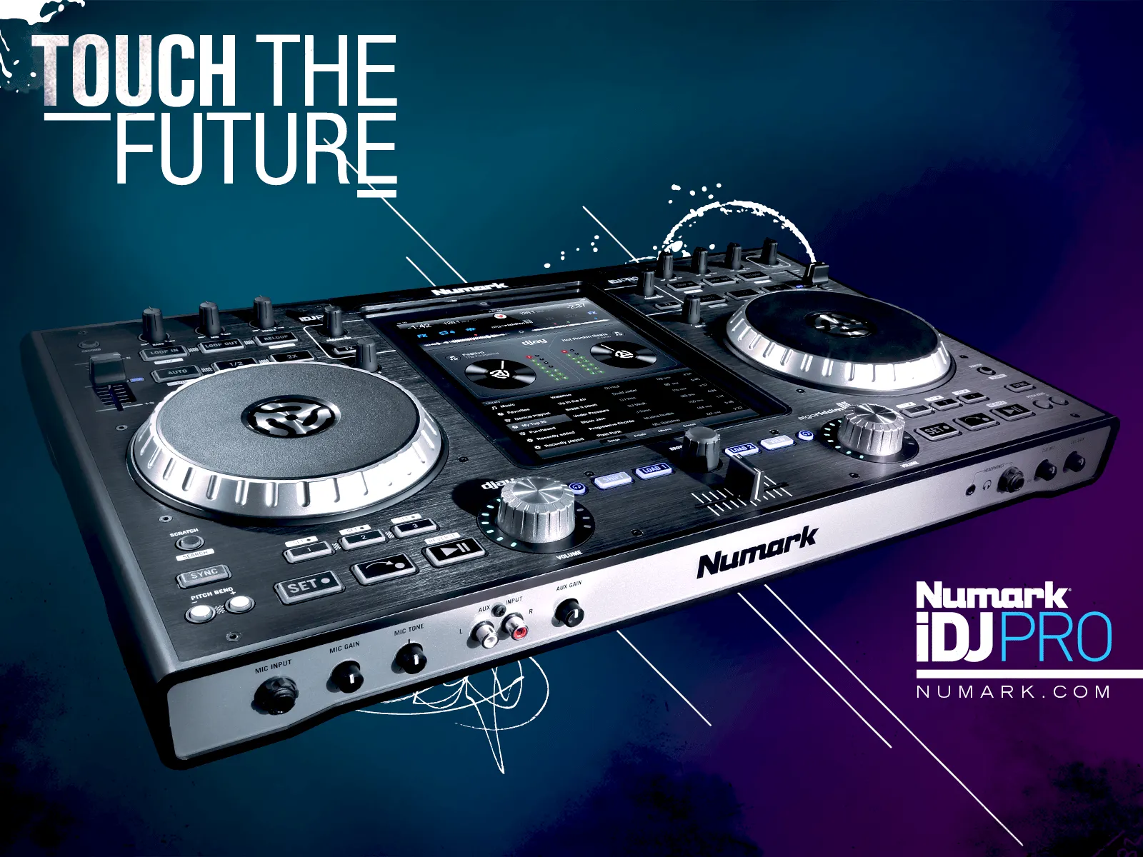 iDJ Pro Professional DJ Controller for iPad | Numark - Cutting ... iDJ Pro Professional DJ Controller for iPad | Numark - Cutting ...