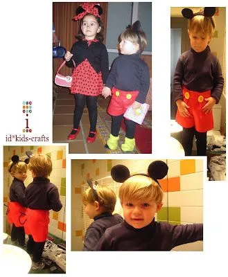 id*kids-crafts: DISFRAZ: mickey mouse